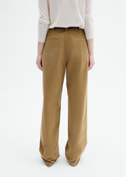 Corduroy Wide Leg Pant - Camel - CO Collections